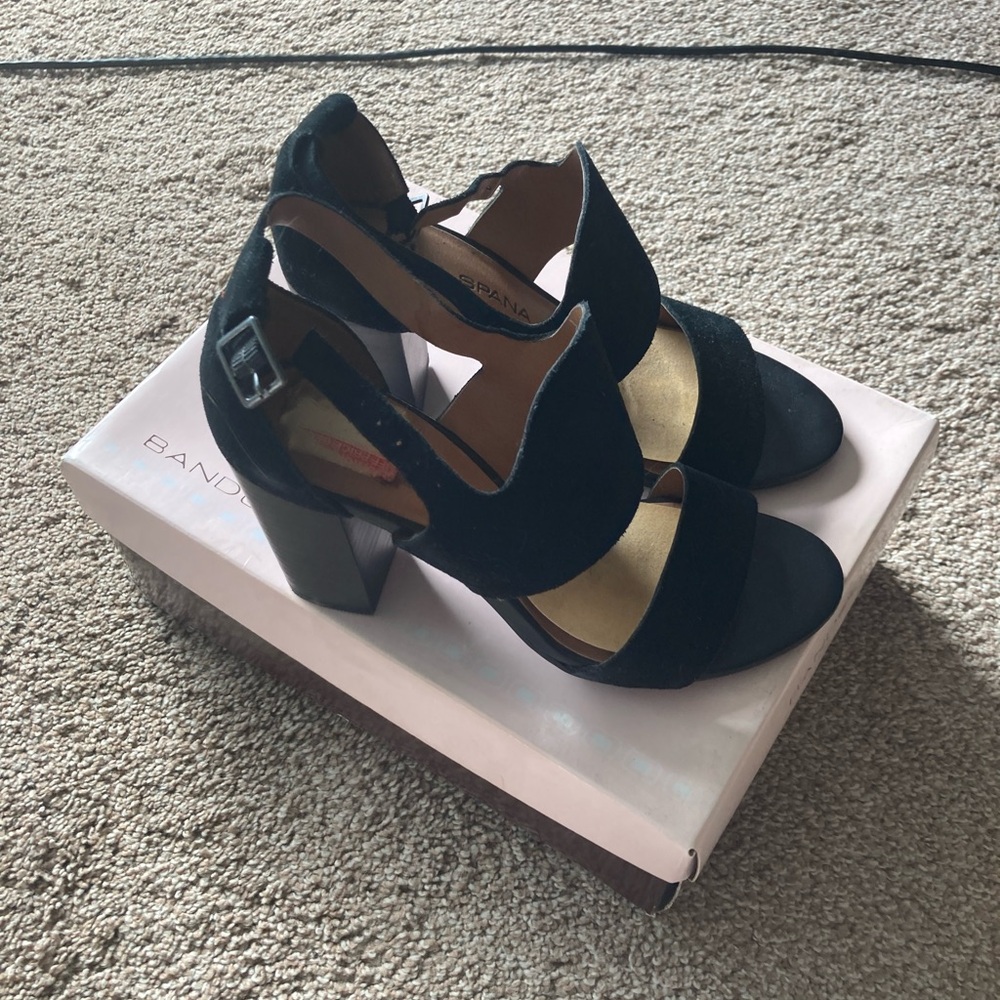 Bandolino Black Women's Heeled Sandals